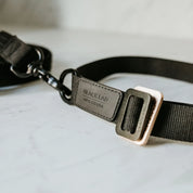 Black Lab Brands Ultralight Dog Collar on table