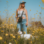 crossbody bag dog leash