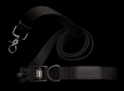 Black Lab Brands Hands-Free Dog Leash with Fidlock buckle dark view