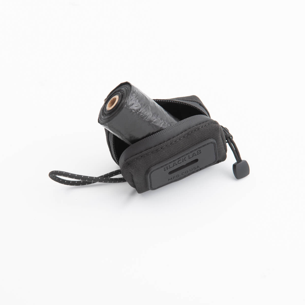 Black Lab Brands poop bag dispenser with  poop bag roll