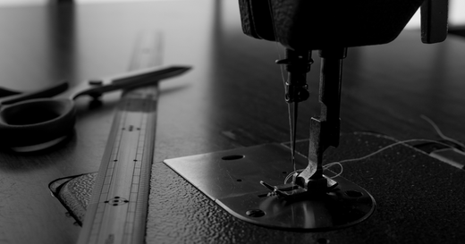 Durable sewing machine, scissors and ruler