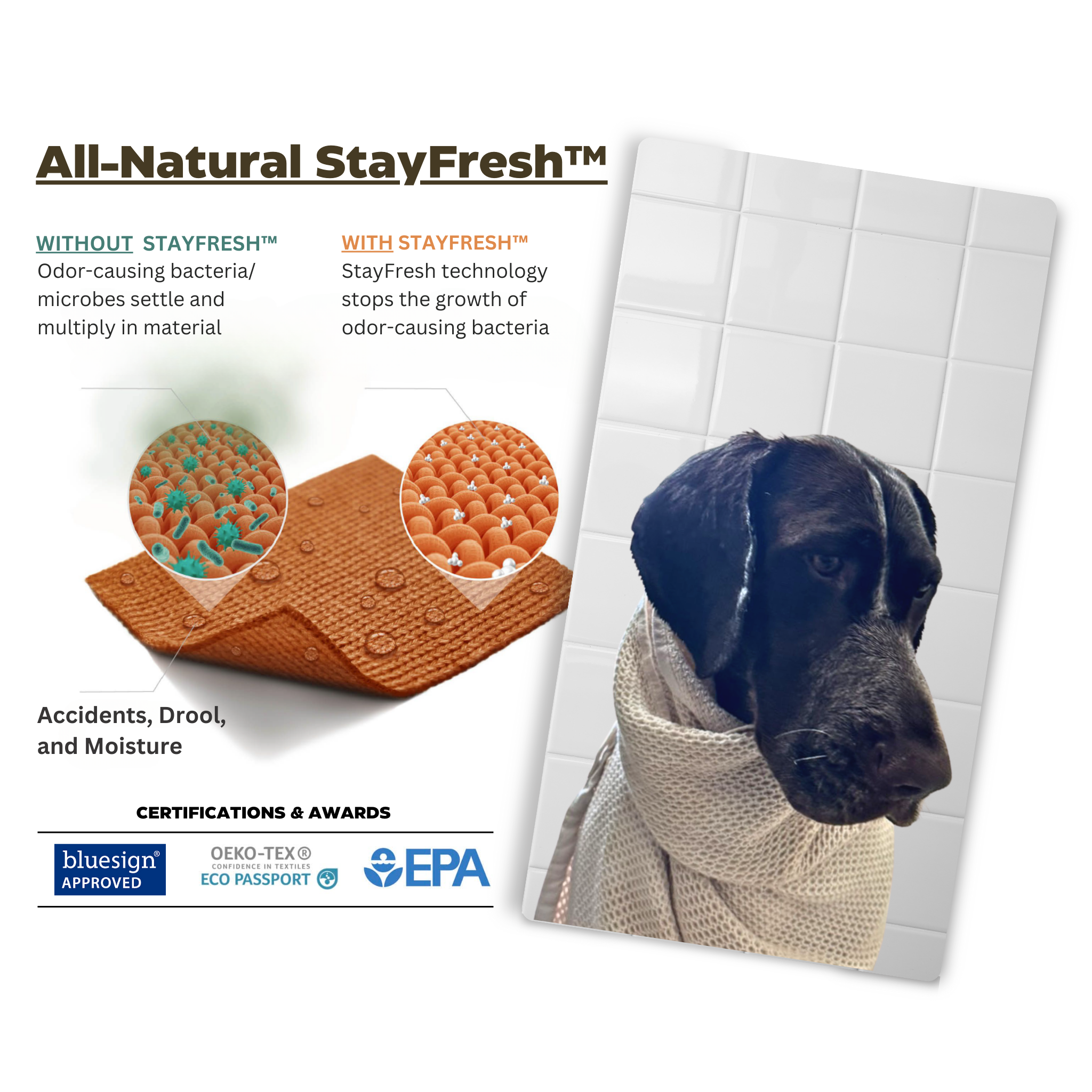 StayFresh™ Terry Towels