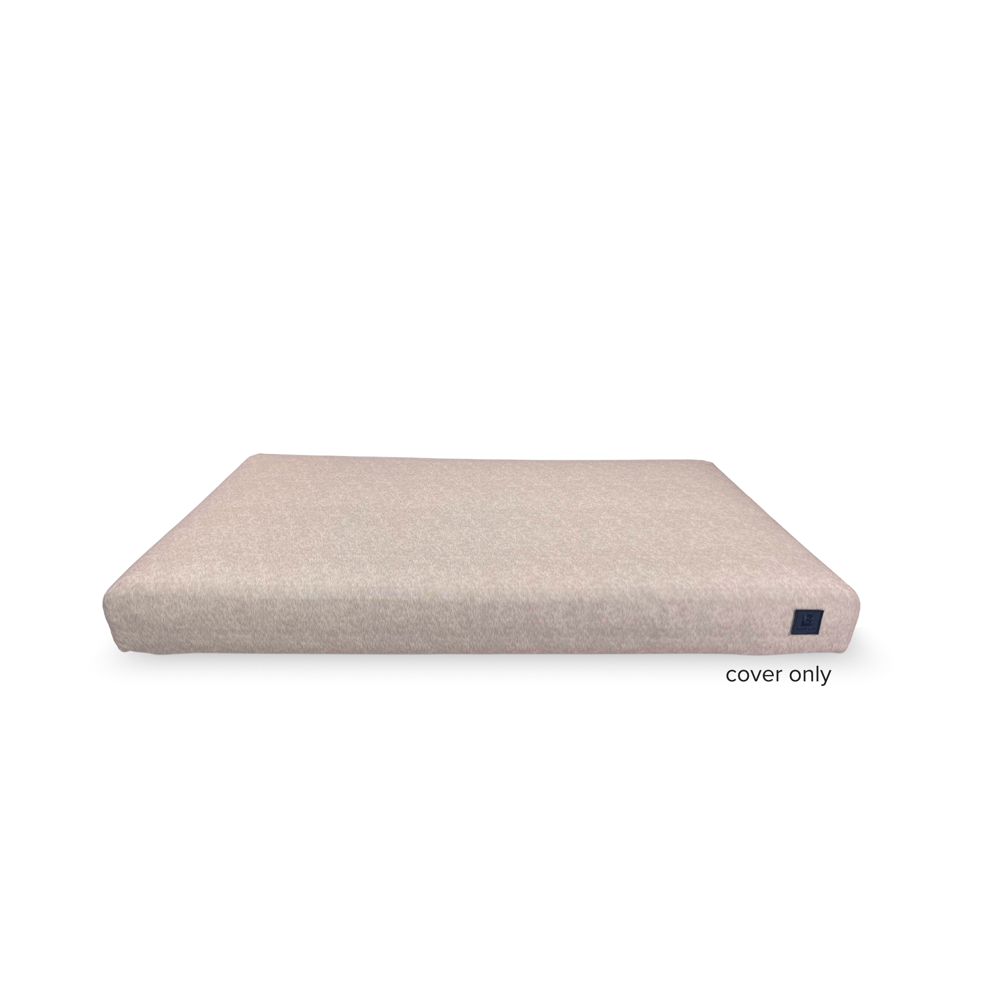 Ecru tan replaceable swappable easy to clean dog bed cover only