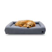 Fused Core™ Bolster Dog Bed - MICROSUEDE