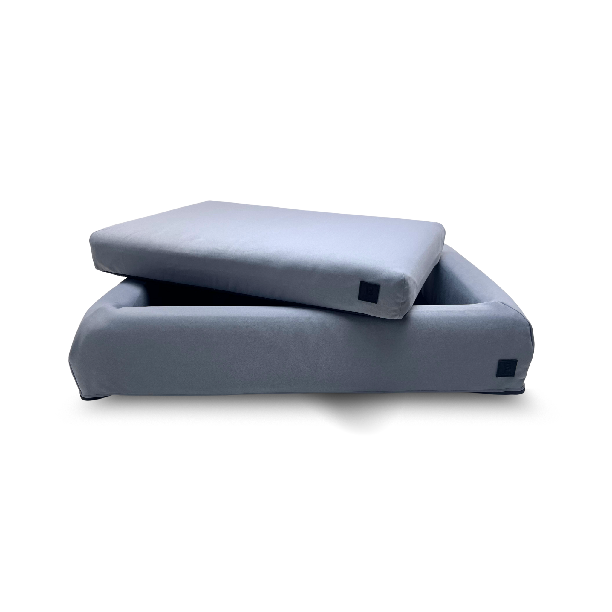 Fused Core™ Bolster Dog Bed - MICROSUEDE
