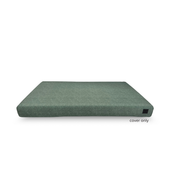 Sage green replaceable swappable easy to clean dog bed cover only