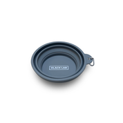 Collapsable Travel Dog Bowl half open