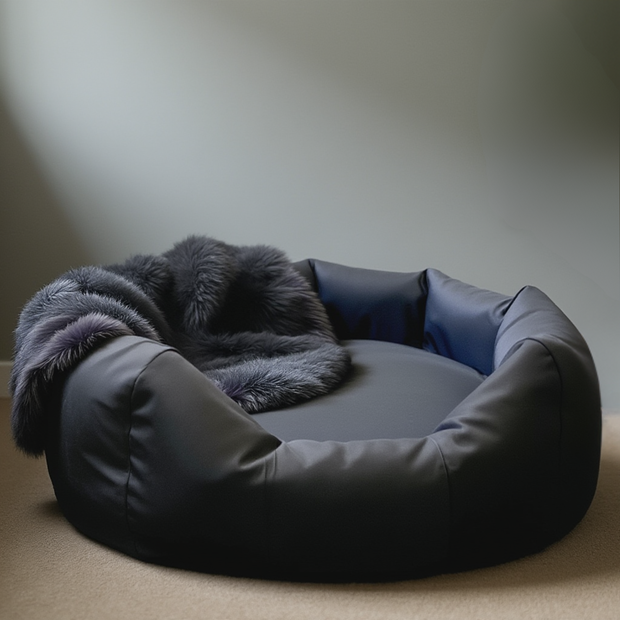 Den - Round Bolster Tough Bed