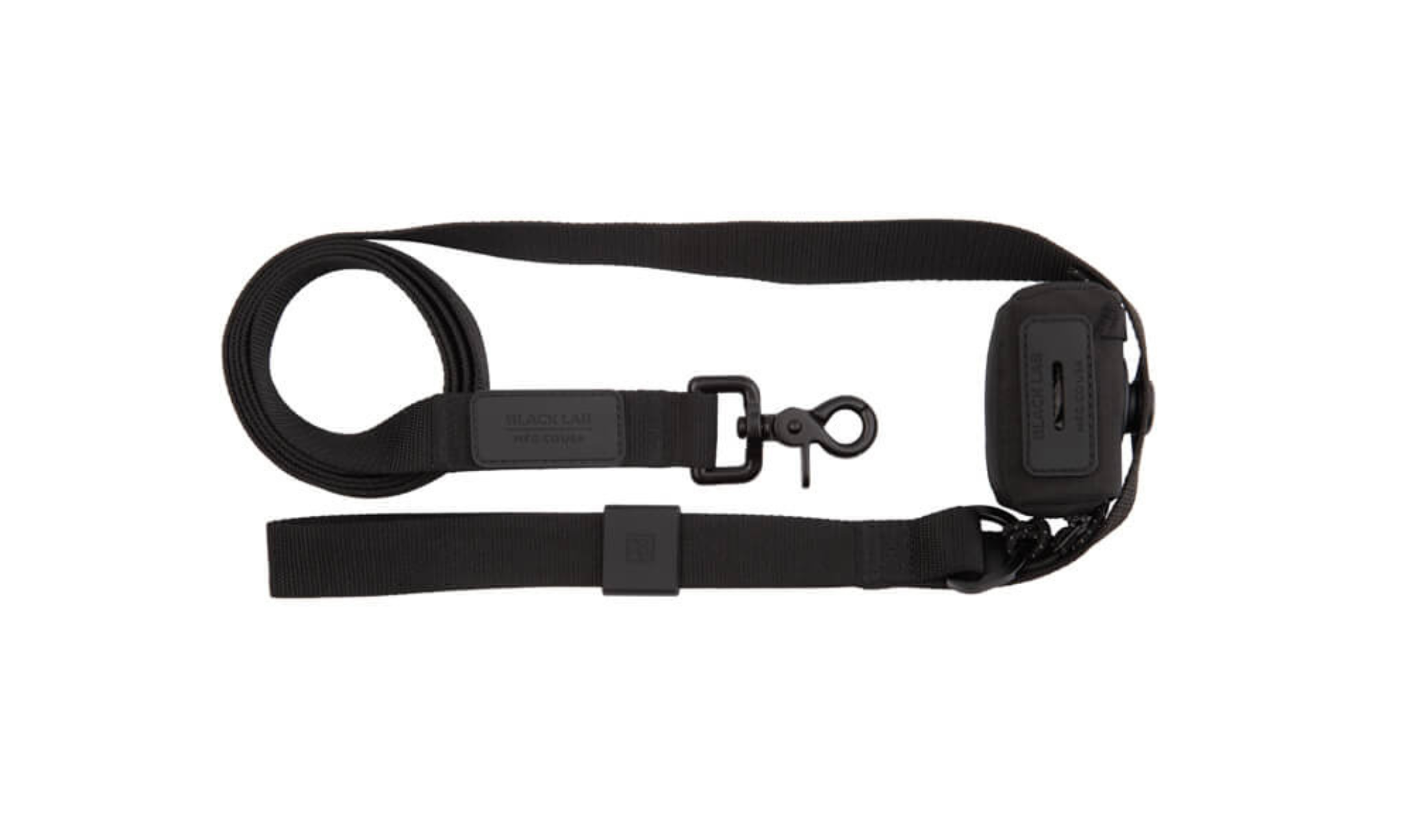 Black Lab Brands Dog Leash and Poop Bag Dispenser set