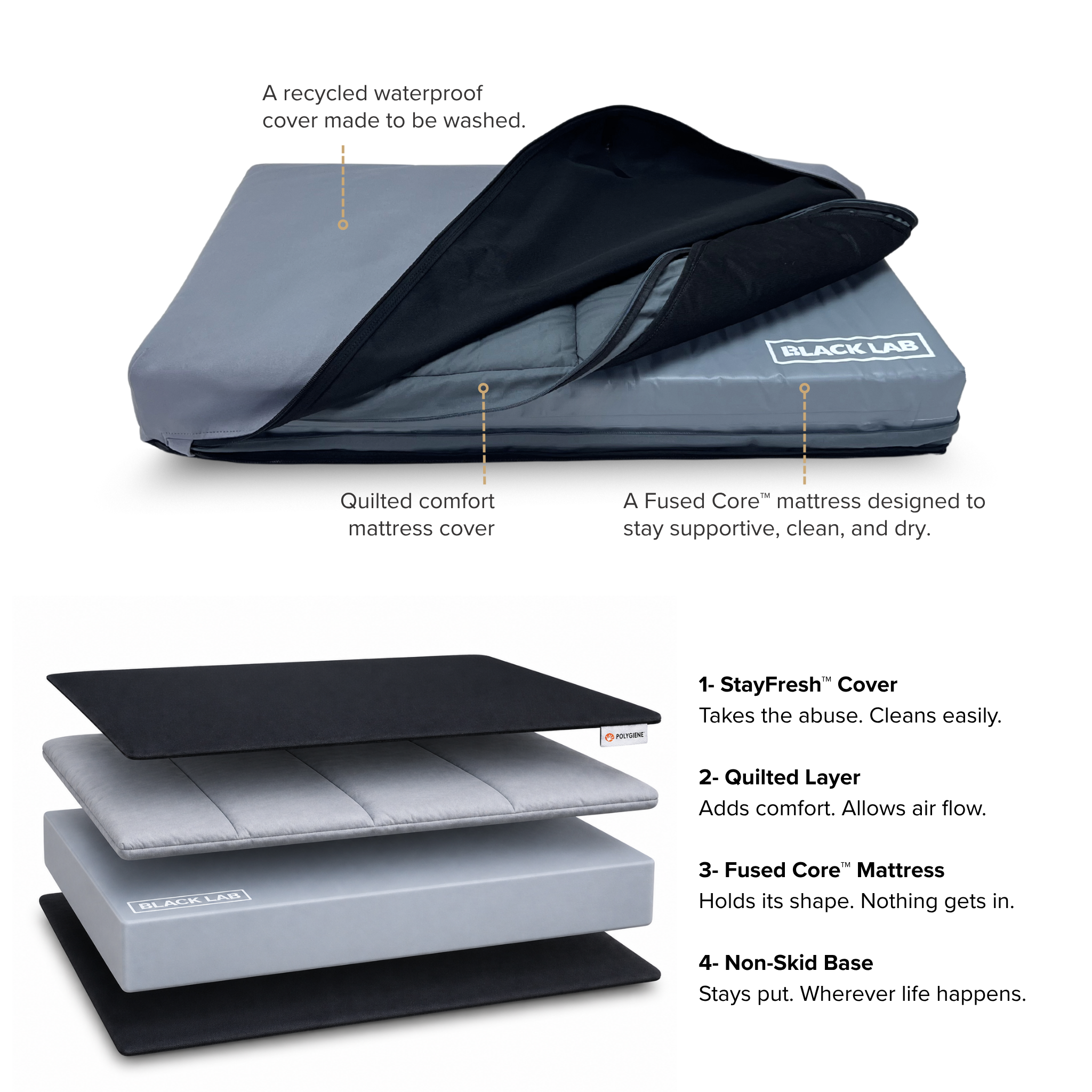 Fused Core™ Signature Dog Bed